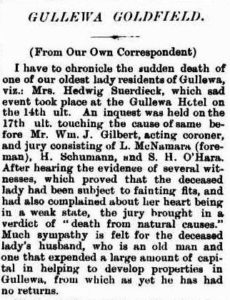 GULLEWA Suerdieck W.A. Record 11 September 1897, page 11