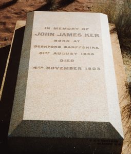 Kerr John James - Malcolm Cemetery