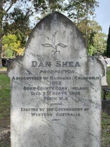 Dan Shea Headstone : 12-November-2011Photographs supplied by Derek Graham