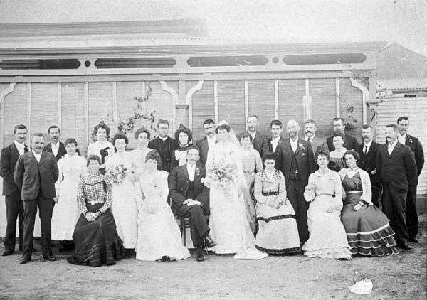 Nutmann and Faull Wedding 1902
