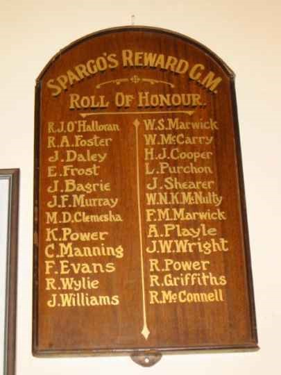 Spargo's Reward GM WW1