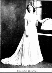 Lulu Benstead June 1910