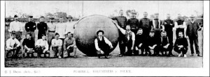 Pushball :- Volunteers v Police