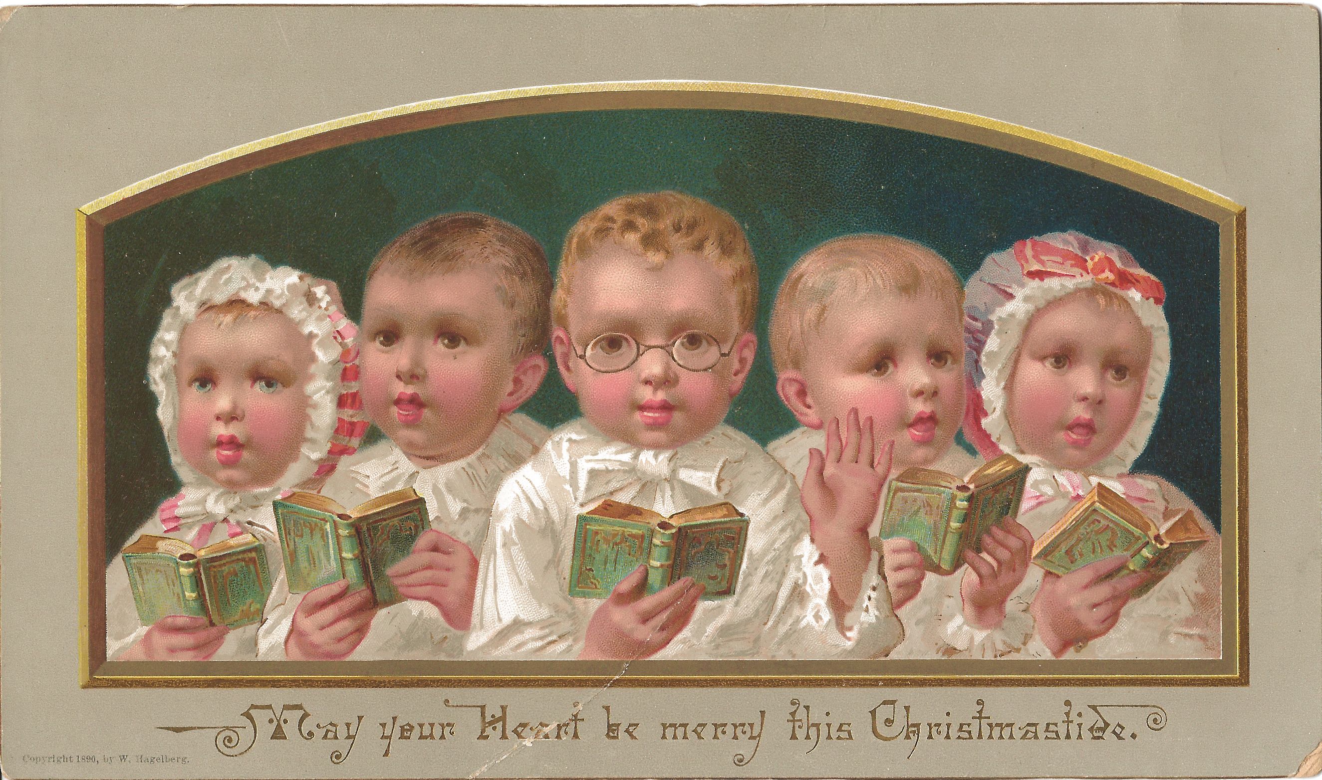 Christmas Card 1896