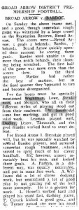 Bardoc Football Article 16th June 1904, Kalgoorlie Miner