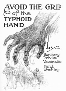 'Avoid Typhoid" Poster
