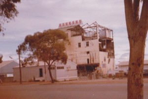 Hannans Brewery during Demolition