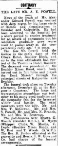 Kalgoorlie Miner 3rd Jan 1931