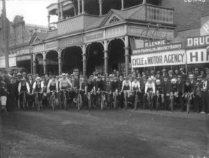 Well Known photo  at the front of the Criterion Hotel