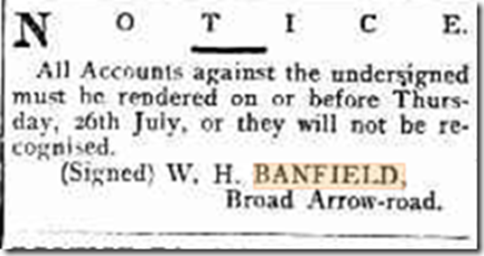 Things didn’t appear to be going too well a year later but it seems it was a tea garden at this time. See notice below. Cant find any evidence if licence had be granted by then. Kalgoorlie Miner 25 July 1900. They (Mrs Banfield) were operating the Royal Park Tea Gardens opposite the Zoo in South Perth in March 1901.
