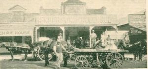 Messrs Henderson and MacGeorge Auction Mart, Hannan Street. 227 Hannan St.