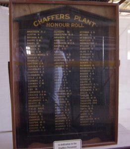 Chaffers Board