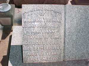 ANDERSON William Thomas