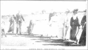 Bricknells Ladies Race 1908