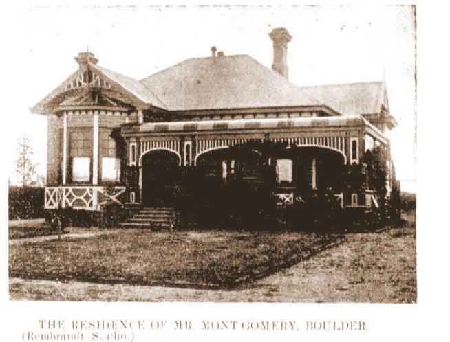 The Montgomery House 9th Nov 1909