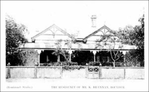 Residence of Kyran Brennan 1903