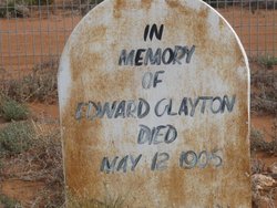 Grave of Edward Clayton - Photo Find a Grave