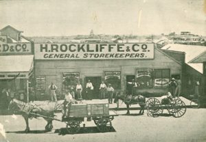 H Rockliffe General Store Menzie 1901