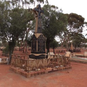 Grave of William Burke Kalgoorlie Cemetery 2016
