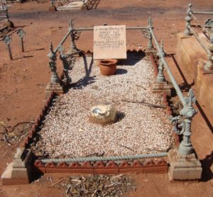 Grave of Violet Guy. Boulder Cemetery