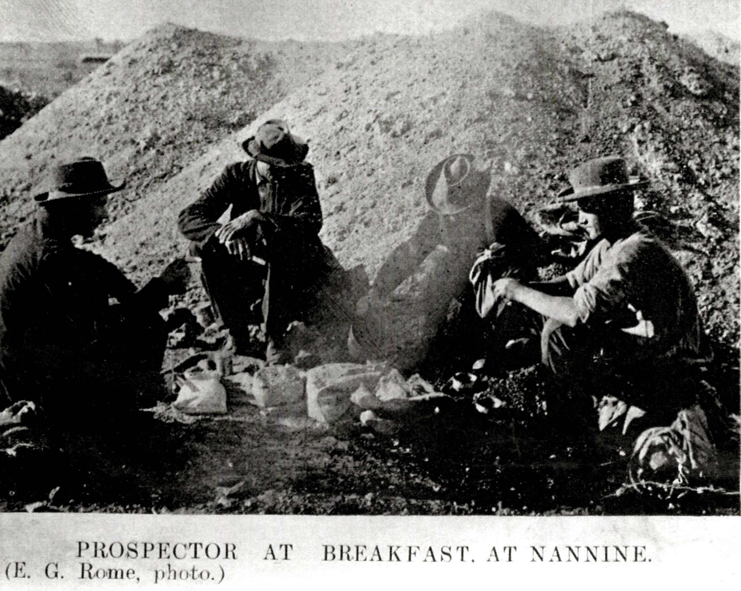 Prospectors Having Breakfast Nannine