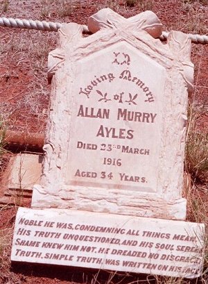 Allan Murray AYLES Wiluna Cemetery