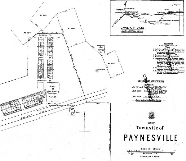 Paynesville Town Map