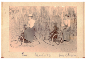 Emily Mann and Mrs Clifton Lawlers