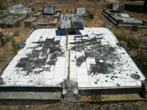 The grave of Amelia Ann Wright and Herbert Ernest Wright