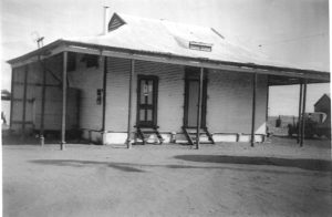 Yalgoo Police Station mid 1950's