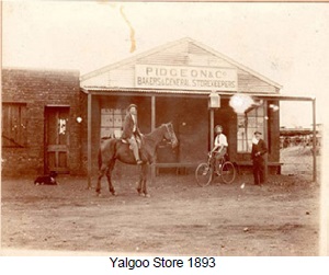 Yalgoo Store 1893, Pidgeon and Co