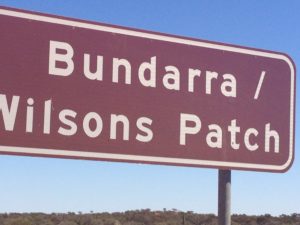 Wilson's Patch Town Sign