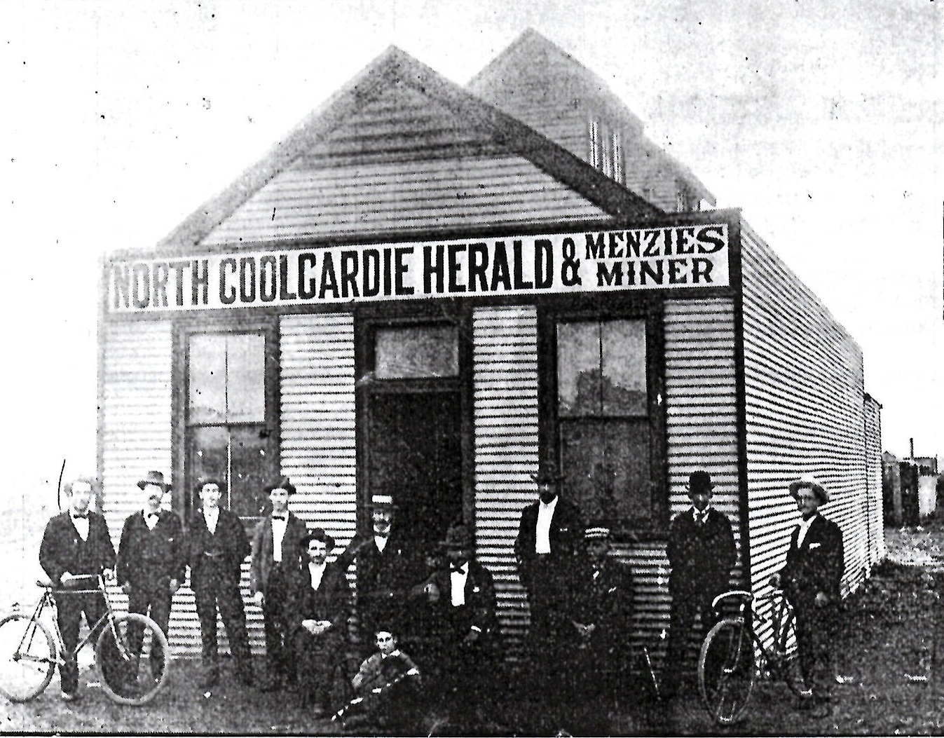 Offices of the North Coolgardie Herald and the Menzies Miner, Reid Street, Menzies