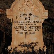 Mabel Florence METZKE Darlot