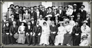Alfred Frederick THOMSON and the bride was Margaret Robina SIMOUNDS.