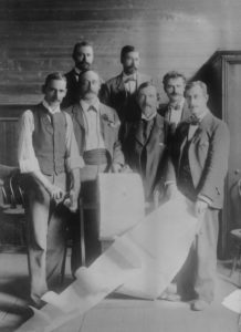 Committee with the petition of separation, one mile long, copy of petition sent to the Queen Victoria.