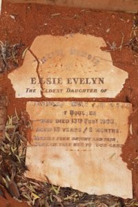 Elsie Fletcher Kalgoorlie Cemetery 2017 - photo by Danelle Warnock