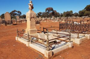 Grave of Helena M Pike Kalgoorlie Cemetery - photo by Danelle Warnock