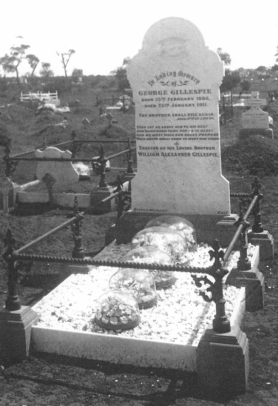 George Gillespie - Kalgoorlie Cemetery