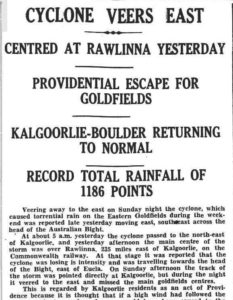 Kalgoorlie Miner newspaper clipping of Monday 23 February 1948.
