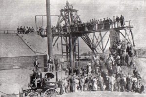 The Great Boulder mine in 1896. Supplied: Eastern Goldfields Historical Society/Photographer Greenham and Evans