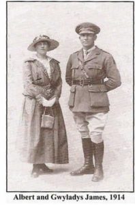 Albert and Gwyladys James 1914