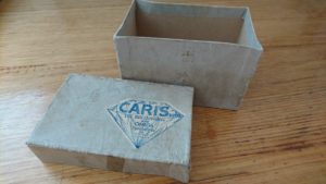 This photo was kindly sent in by OFH reader Yolanda. The box was found among the possessions of her mother and is probably from one of the Perth Shops.