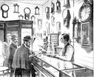 Interior of the Hannan Street Shop 1899