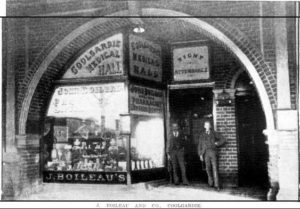 John Boileau shop in the Atlas Chambers, Bayley St, Coolgardie