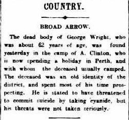 George Wilson WRIGHT