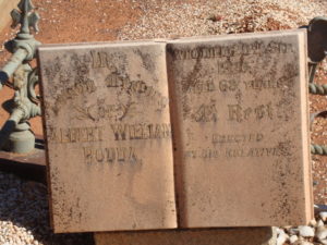 Albert William Rodda - Boulder cemetery