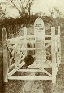 Grave of Lionel Bradley, Menzies Cemetery WA
