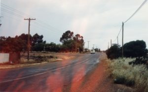 1975 - Brown Hill road Kalgoorlie looking South from Austral Rd.