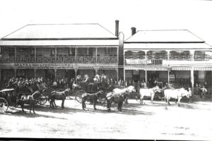 Edwards Royal Hotel (on Right) Coolgardie
